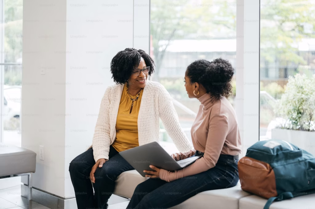 Professional counselling conversation